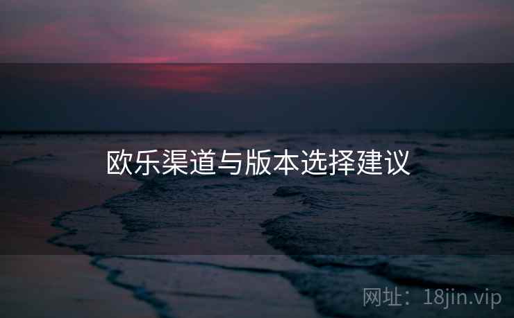 欧乐渠道与版本选择建议  第2张