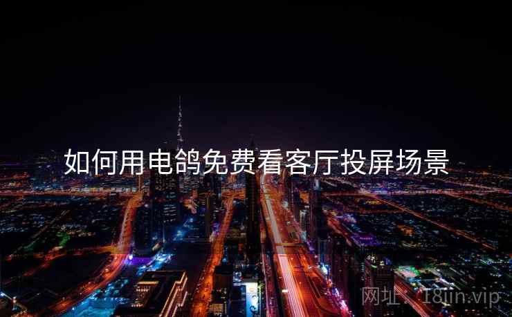如何用电鸽免费看客厅投屏场景  第2张