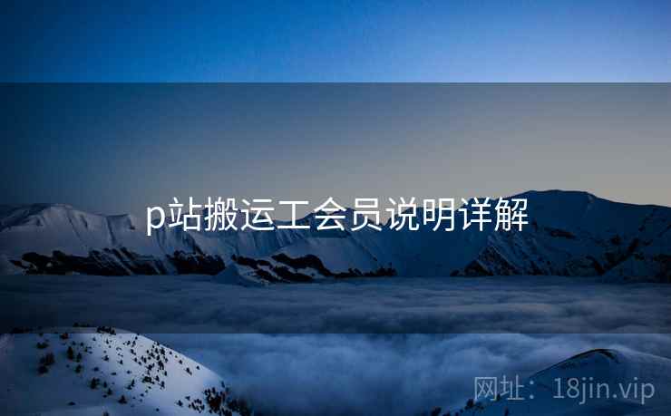 p站搬运工会员说明详解  第1张